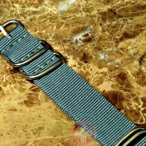 NATO Watch Strap Zulu 22mm Grey