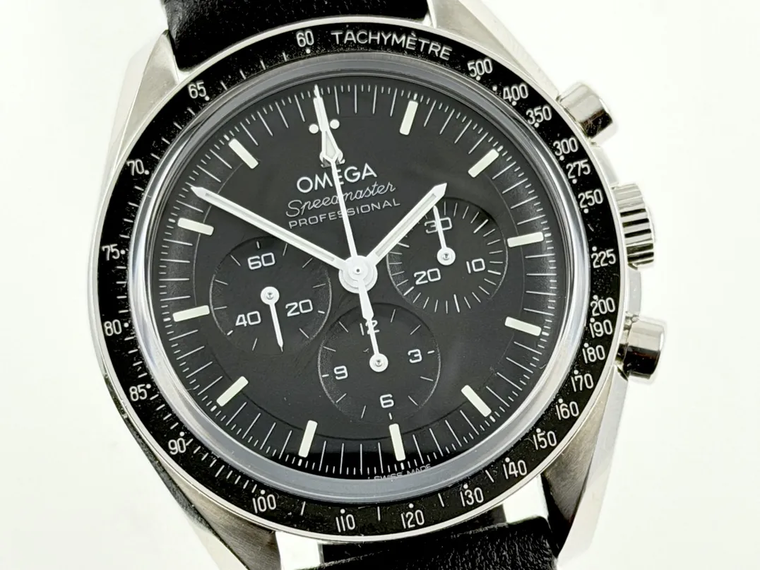 Omega Speedmaster MOONWATCH PROFESSIONAL 42mm Manual Leather 310.32.42.50.01.002 Sapphire Sandwich Box Papers Pictogram Cards