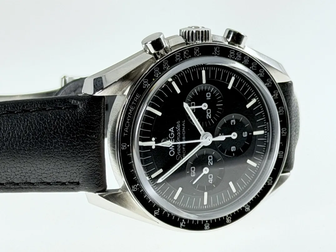 Omega Speedmaster MOONWATCH PROFESSIONAL 42mm Manual Leather 310.32.42.50.01.002 Sapphire Sandwich Box Papers Pictogram Cards
