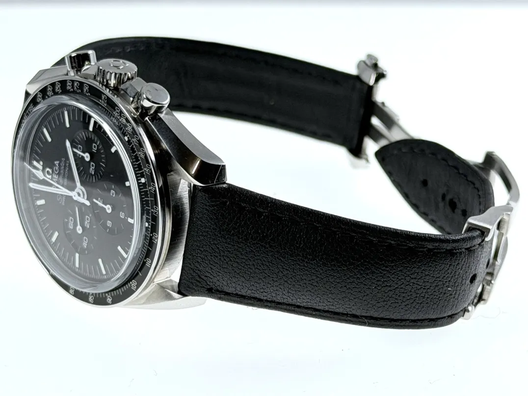 Omega Speedmaster MOONWATCH PROFESSIONAL 42mm Manual Leather 310.32.42.50.01.002 Sapphire Sandwich Box Papers Pictogram Cards
