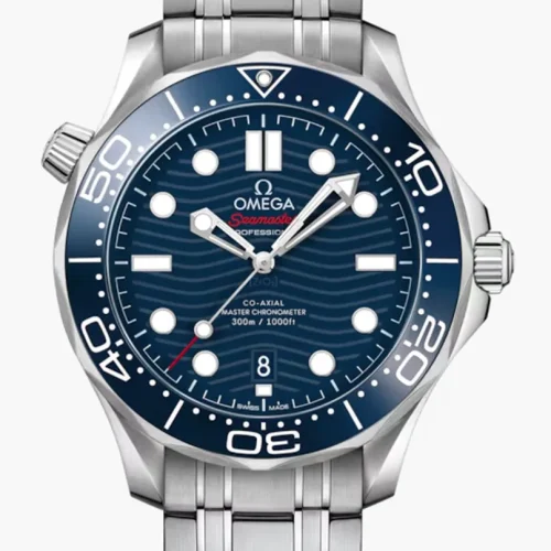 Omega Seamaster Professional Diver 300M Co‑Axial Master 42mm Blue Dial Blue Ceramic Bezel Box Papers 210.30.42.20.03.001